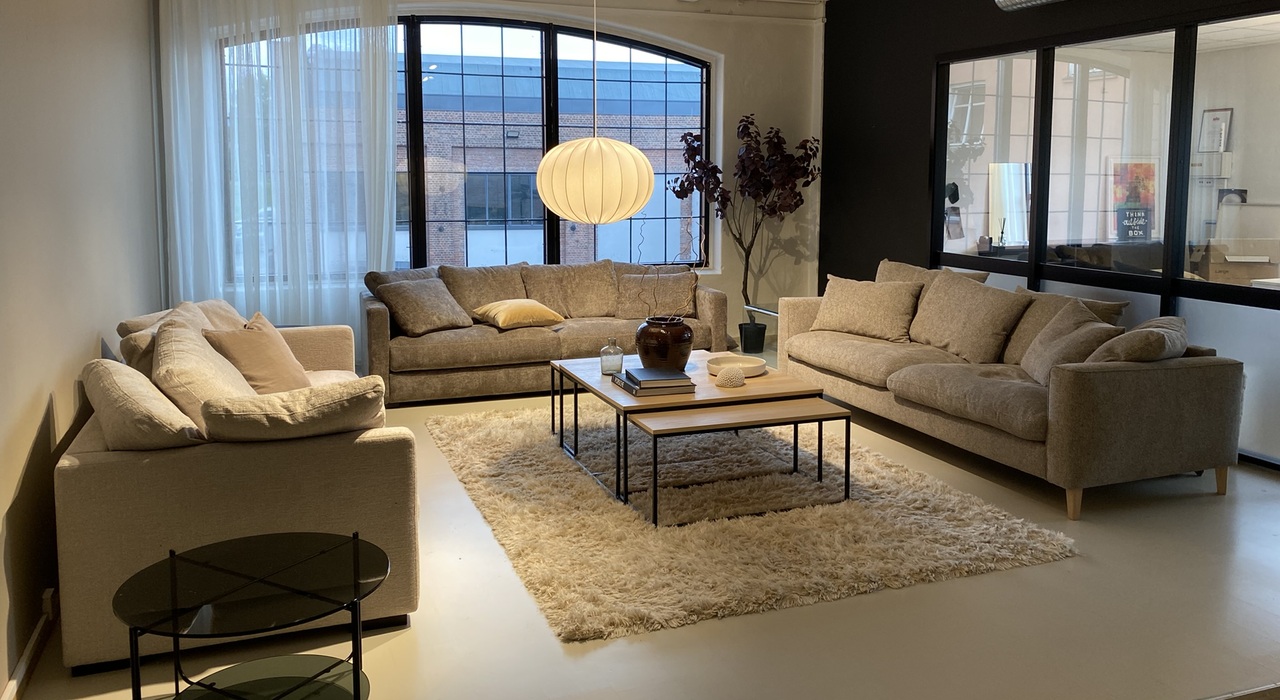Fra Kransbergs showroom